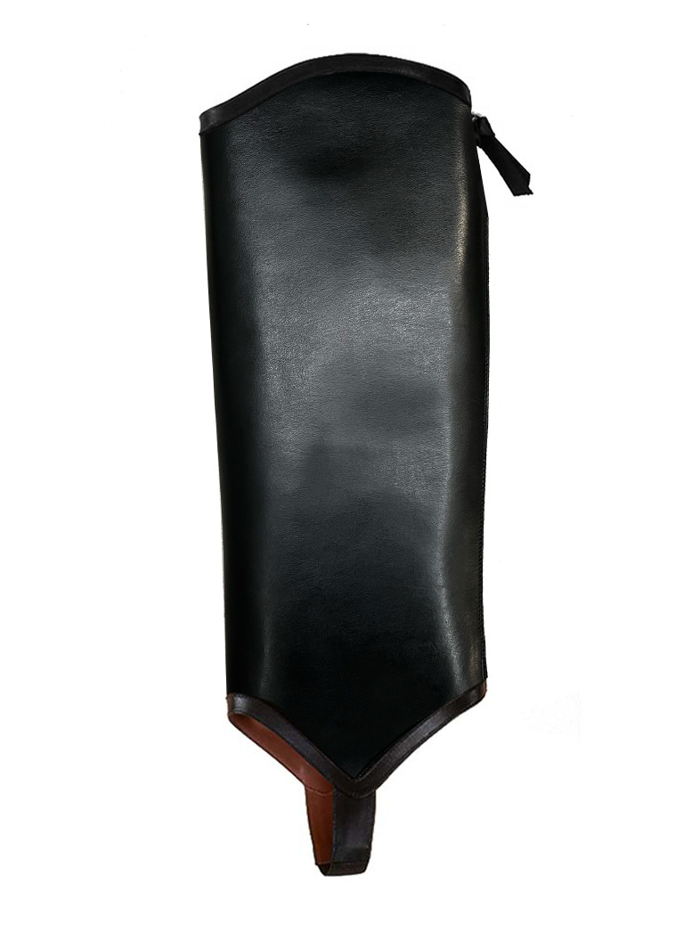 The Long Gaiter · Black Calf