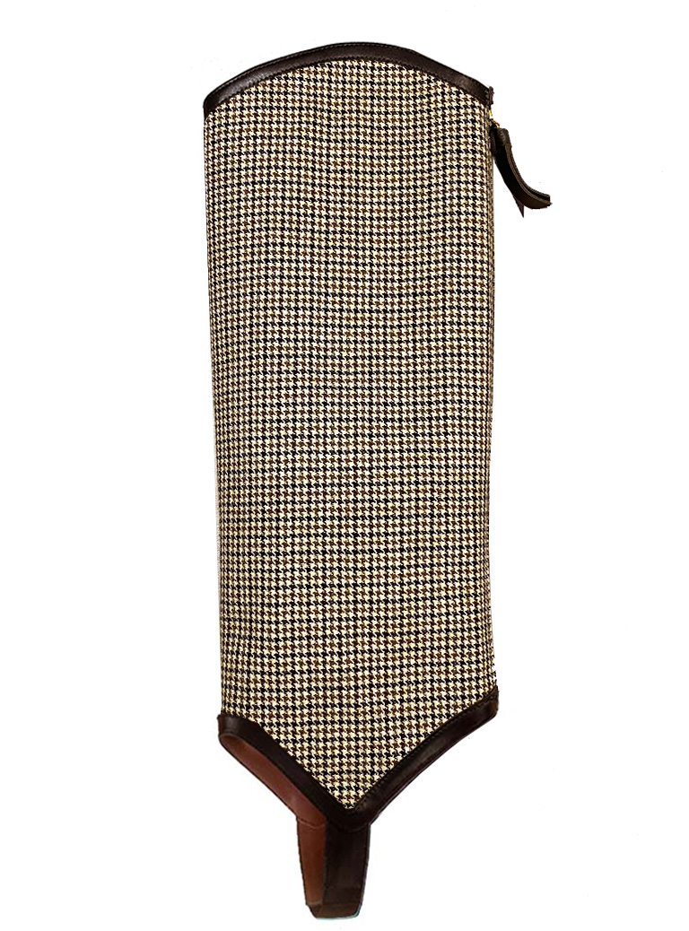 The Long Gaiter · Ombra Pied-de-Poule & Ombra Calf
