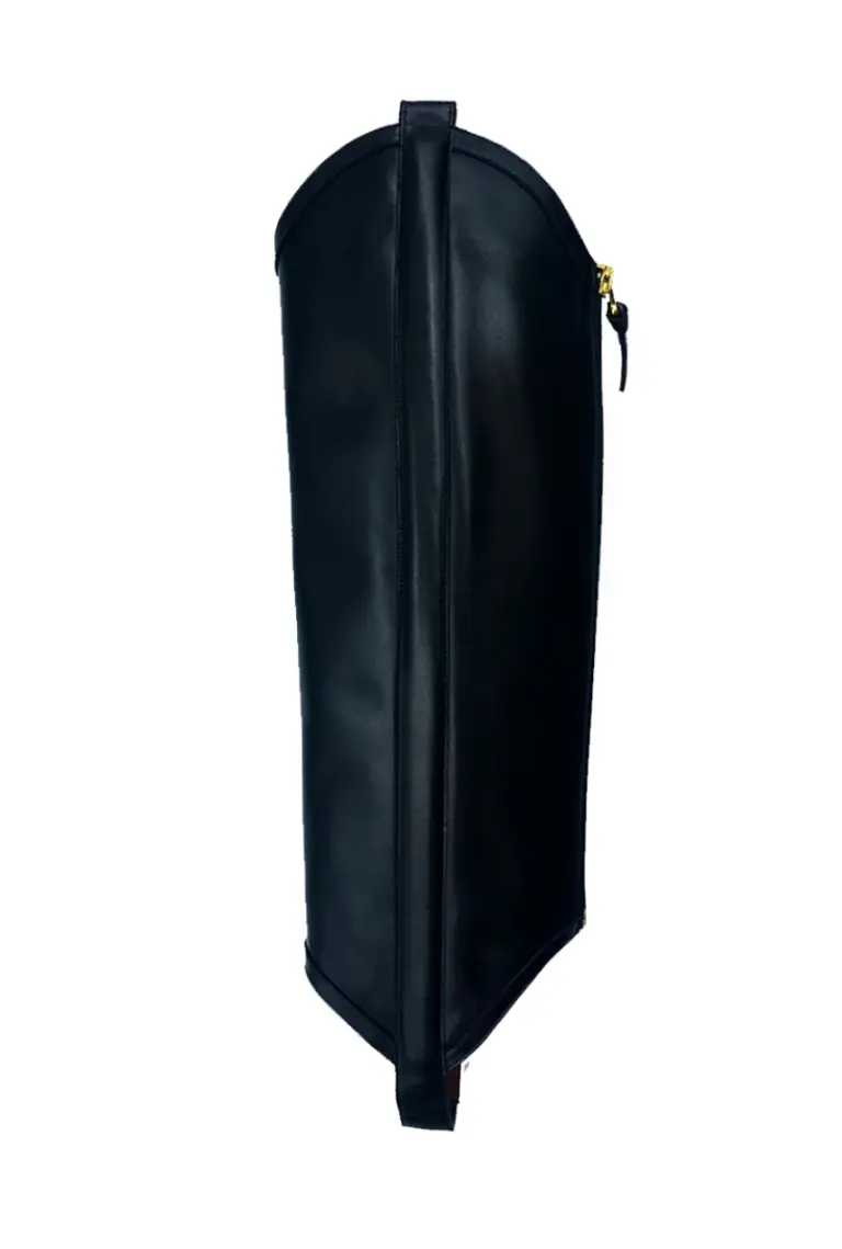 The Cowboy Gaiter — Black Calf