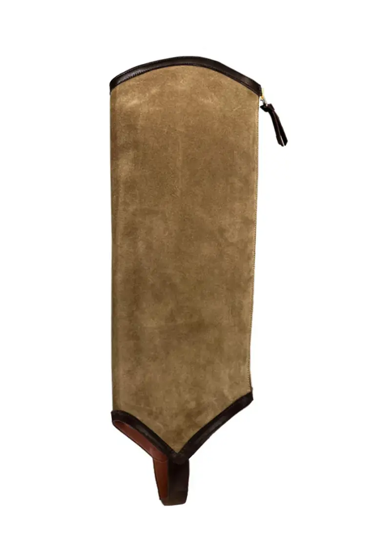 The Long Gaiter — Taupe Crosta & Ombra Calf