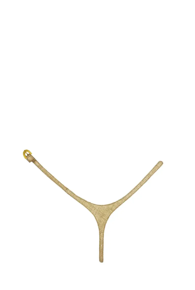 Maliziosa Mask — Natural Raffia