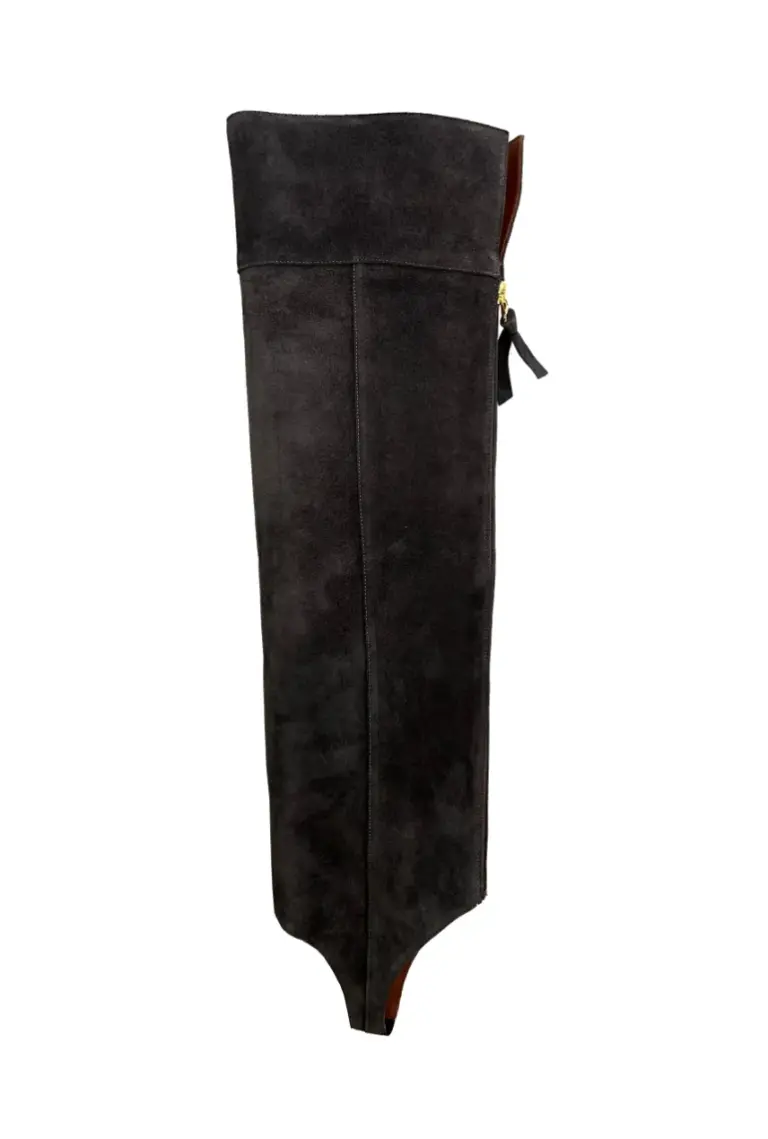 The OTK Gaiter — Anthracite Wax Crosta