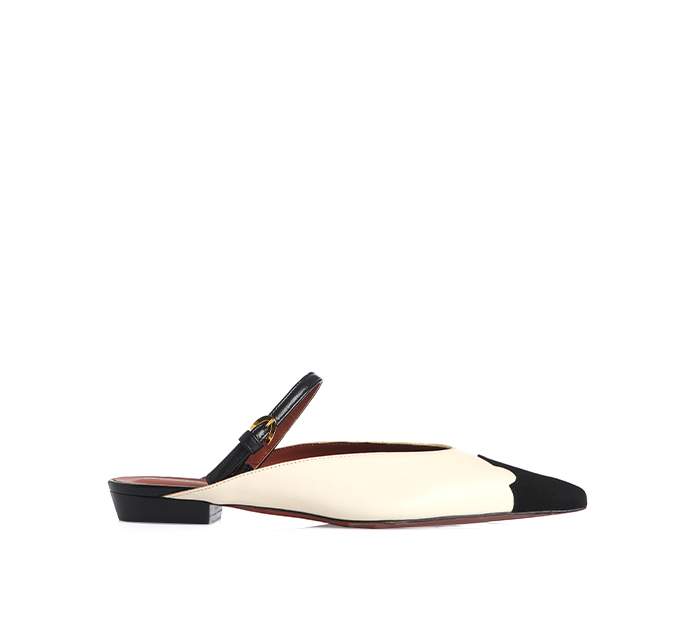 La Coquette · B&W Nappa & Suede
