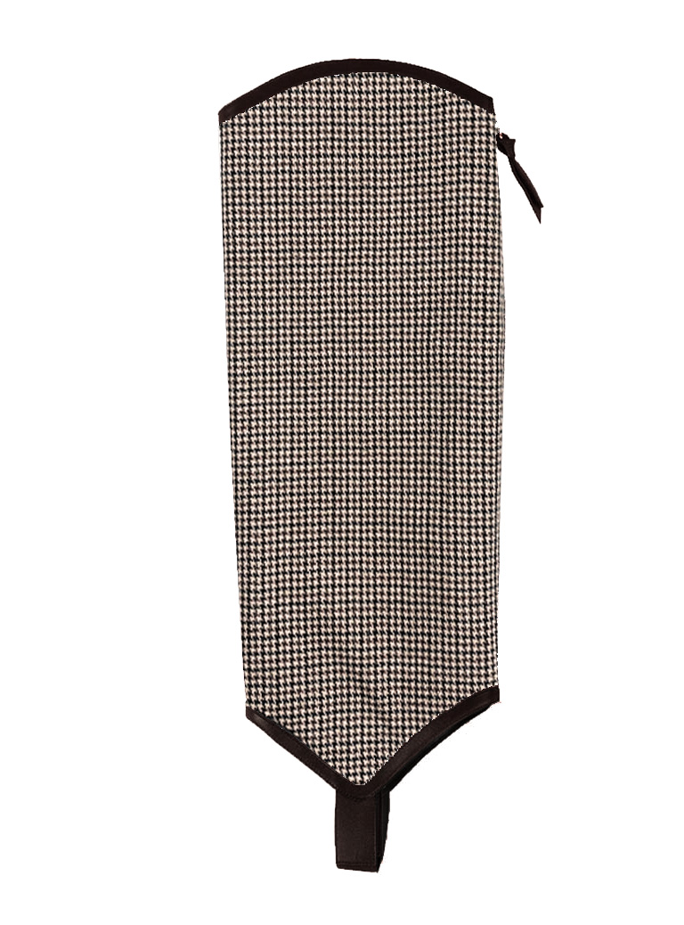 The Long Gaiter · Ombra Pied-de-poule & Ombra Calf Edge