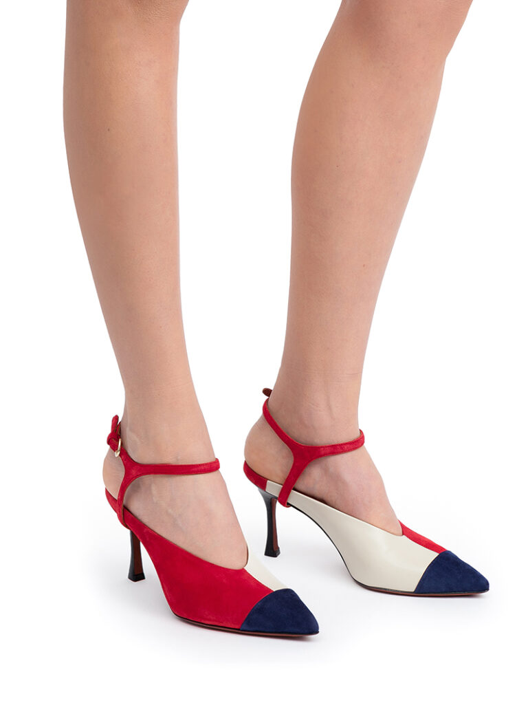 Lady-Like Strap · Hot Chilli Suede