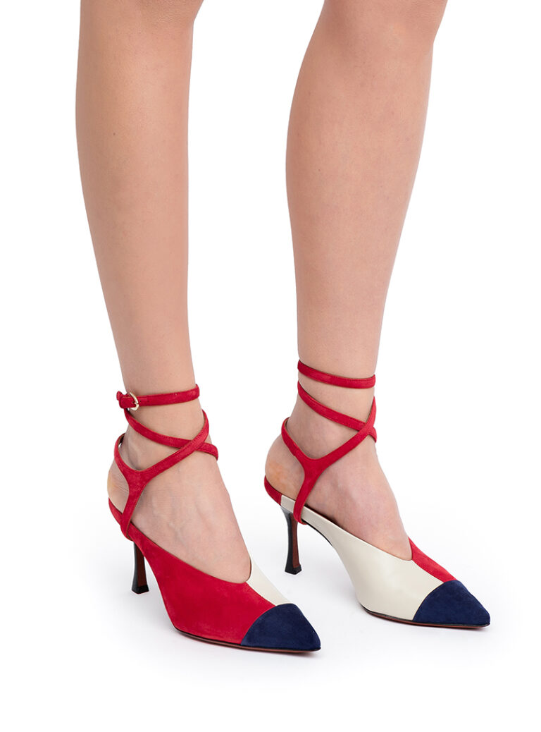 Party Girl Strap · Hot Chilli Suede